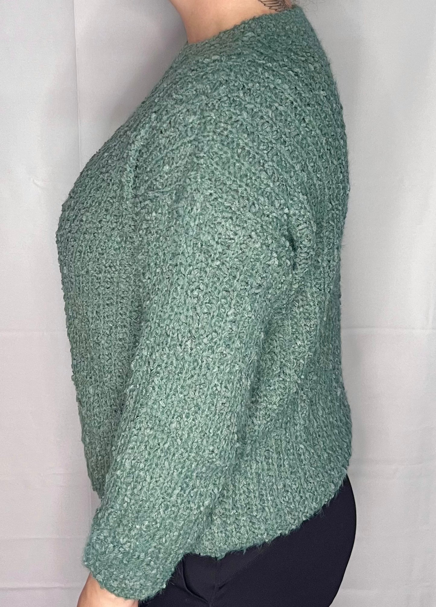 Zenana Textured Knit Sweater