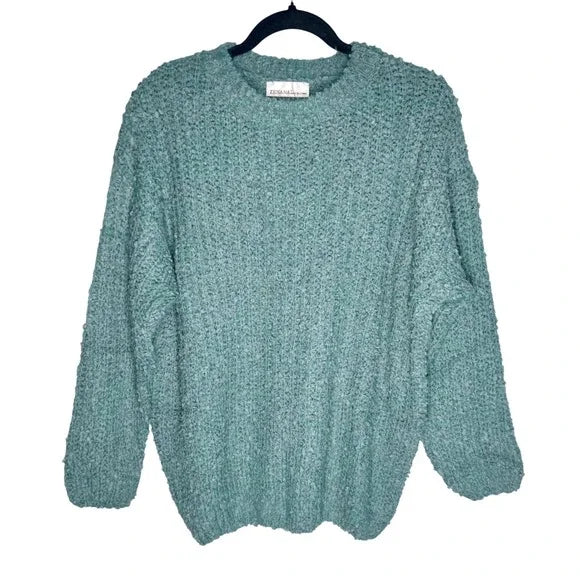 Zenana Textured Knit Sweater